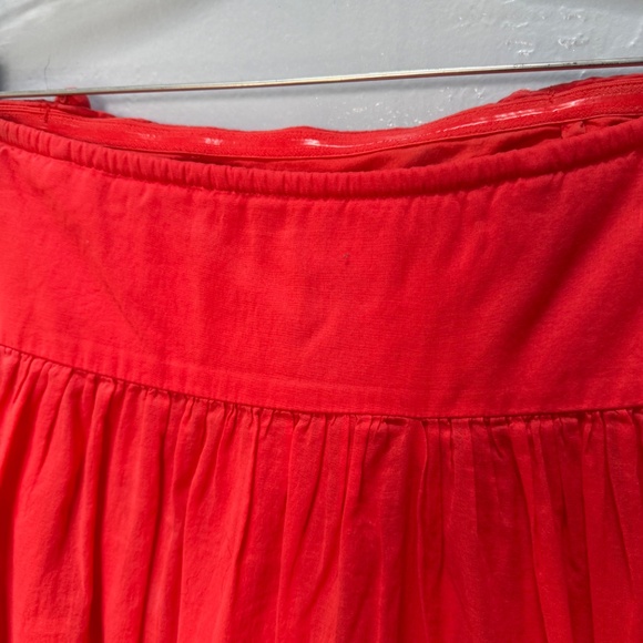 GAP Strapless Pom Pom Dress โ Coral (Size 10) - Picture 7 of 8